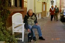 Ein alter Mann im altem Wismar